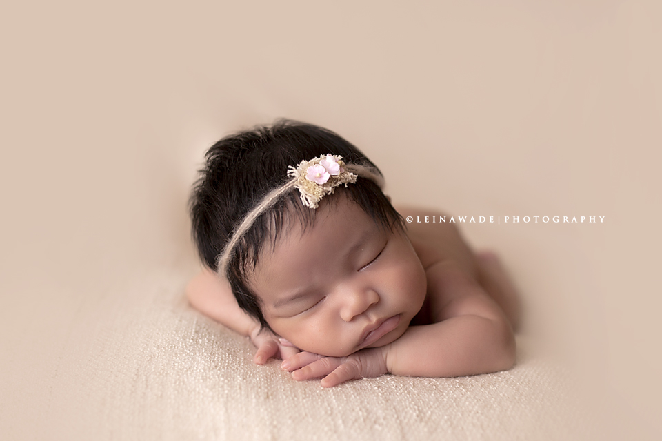 baby girl newborn photographer vancouver bc